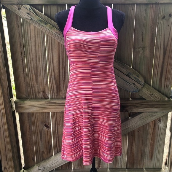 Soybu Wicking SPF 50 Sleeveless Athletic Dress with Built In Shelf Bra Size XS - Picture 1 of 3